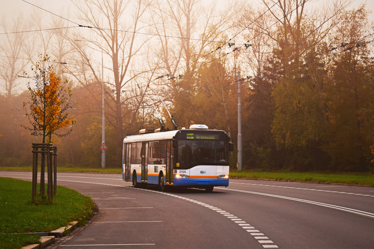 Острава, Solaris Trollino II 12 AC № 3705