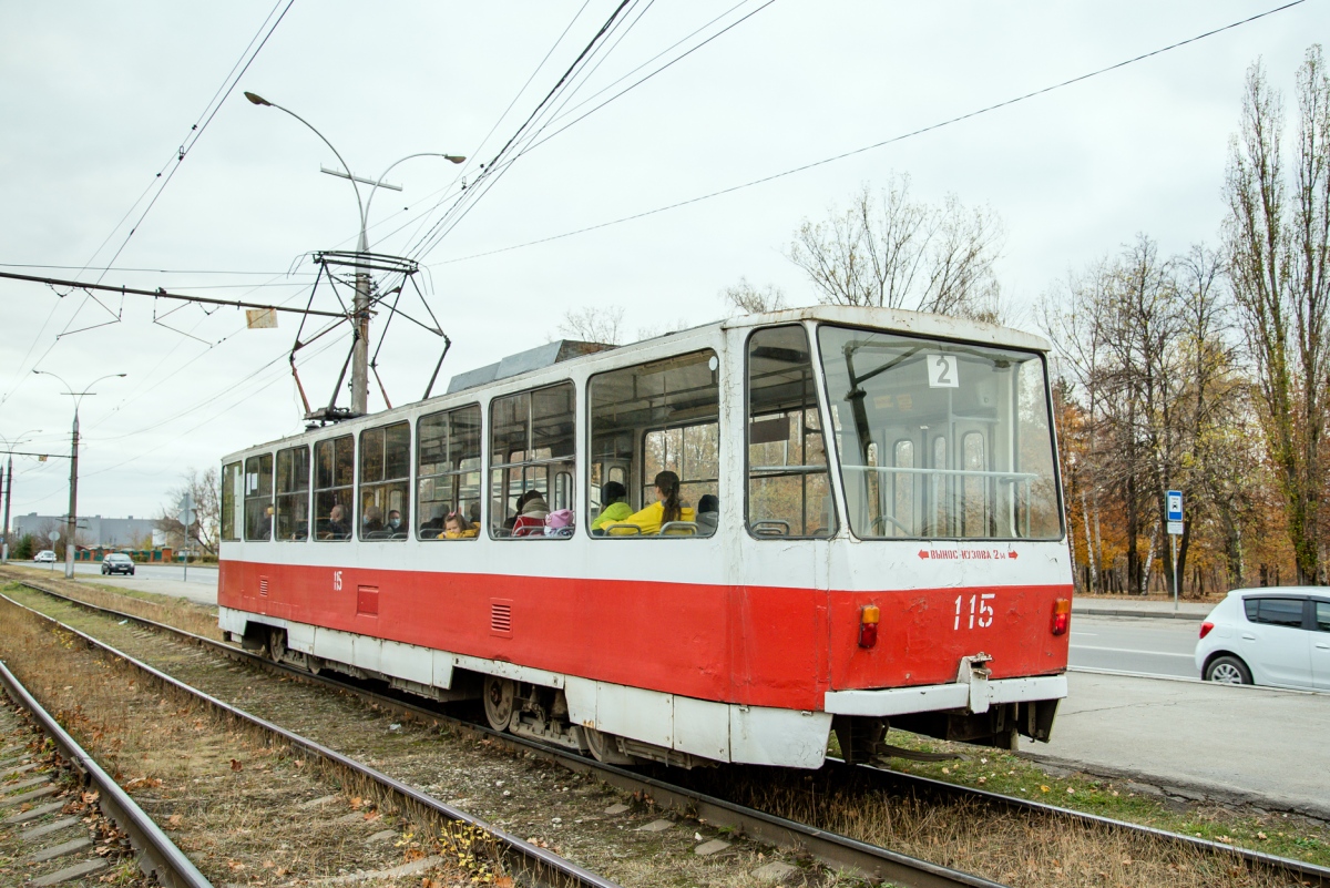 Липецк, Tatra T6B5SU № 115
