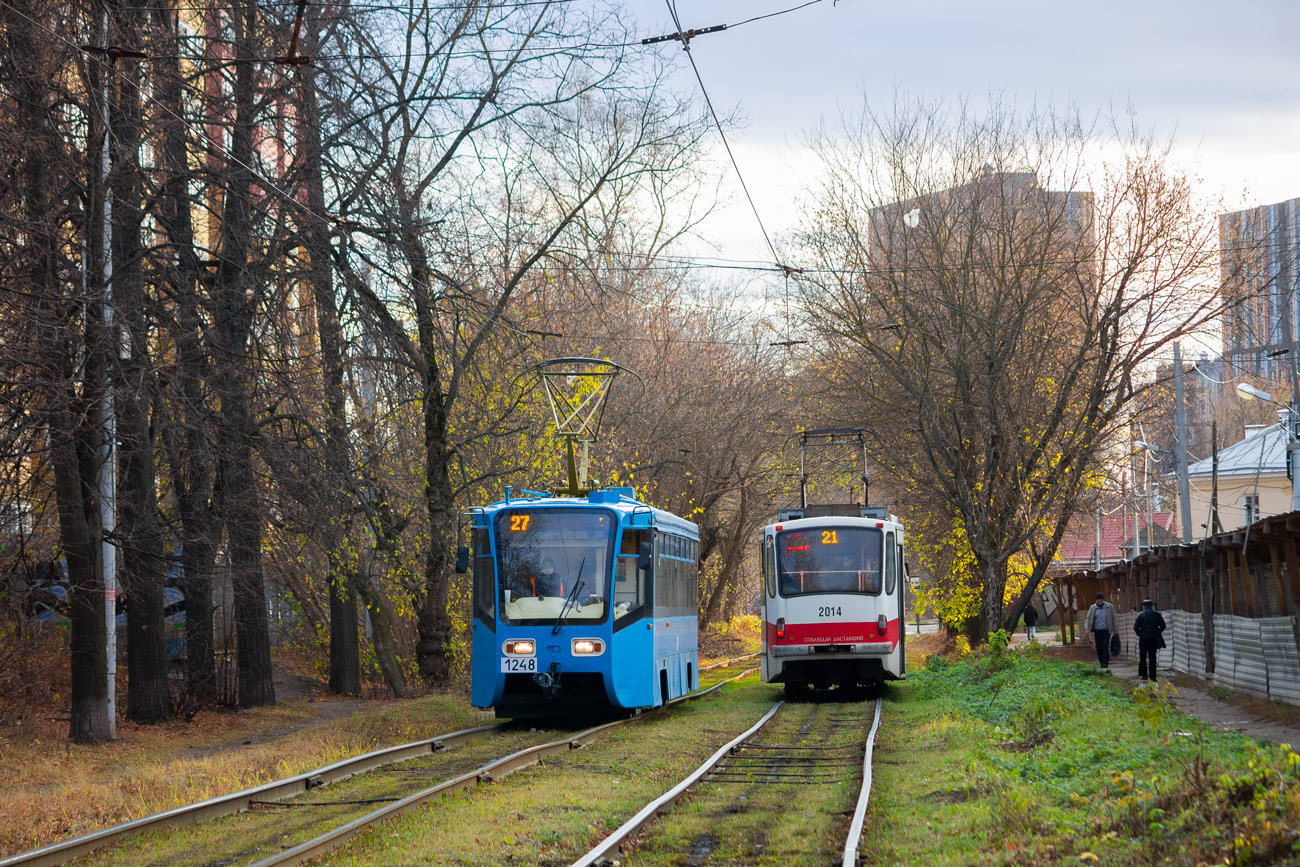 Нижний Новгород, 71-619А № 1248; Нижний Новгород, 71-407 № 2014