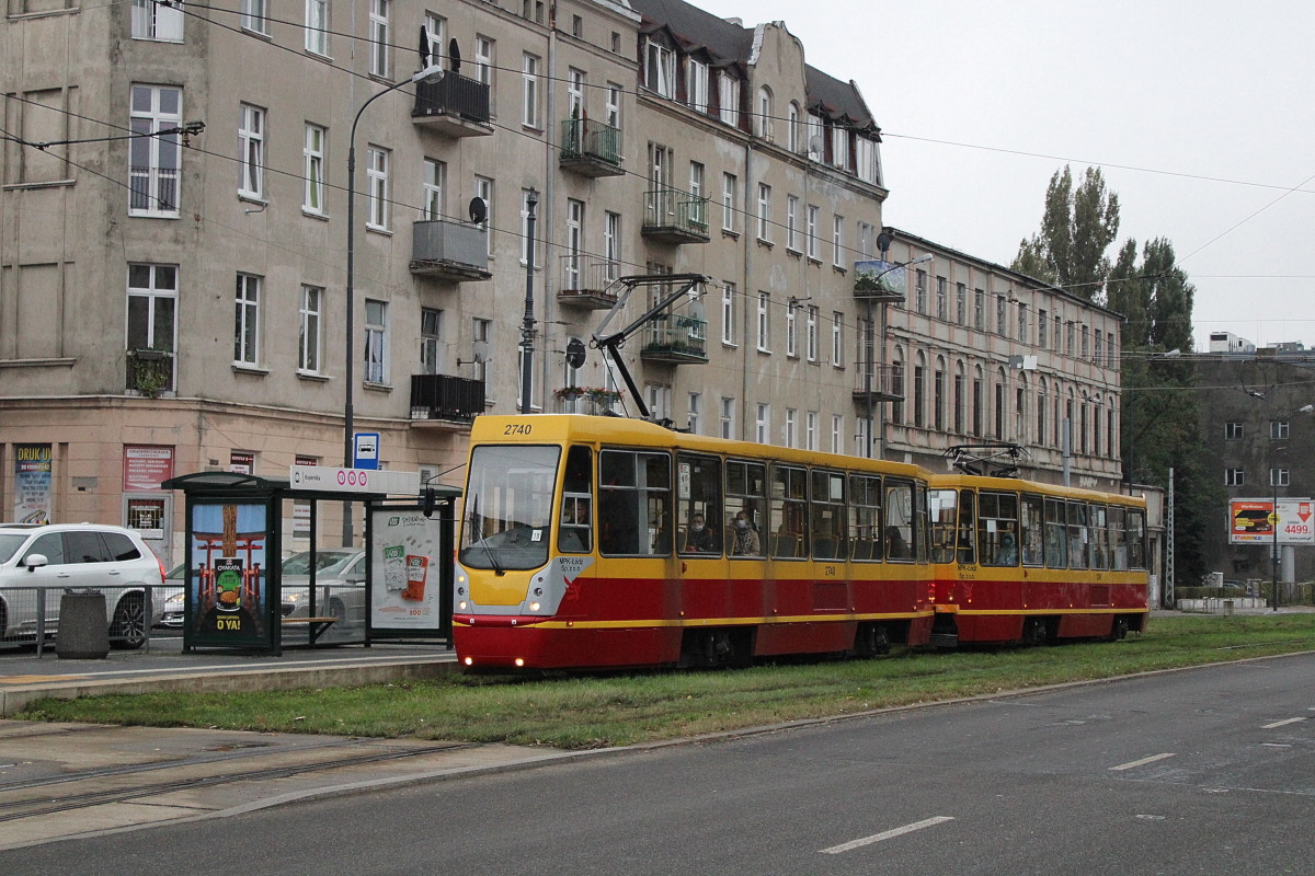 Łódź, Konstal 805NaND Nr. 2740