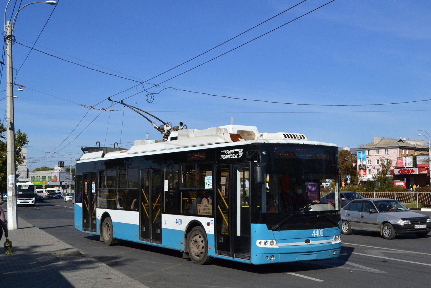 Крымский троллейбус, Богдан Т70115 № 4409