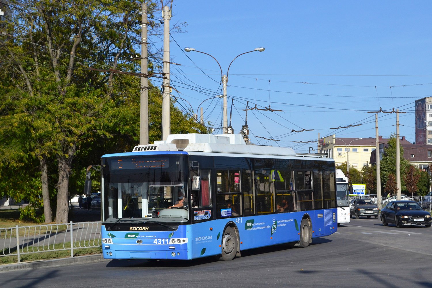Крымский троллейбус, Богдан Т70110 № 4311