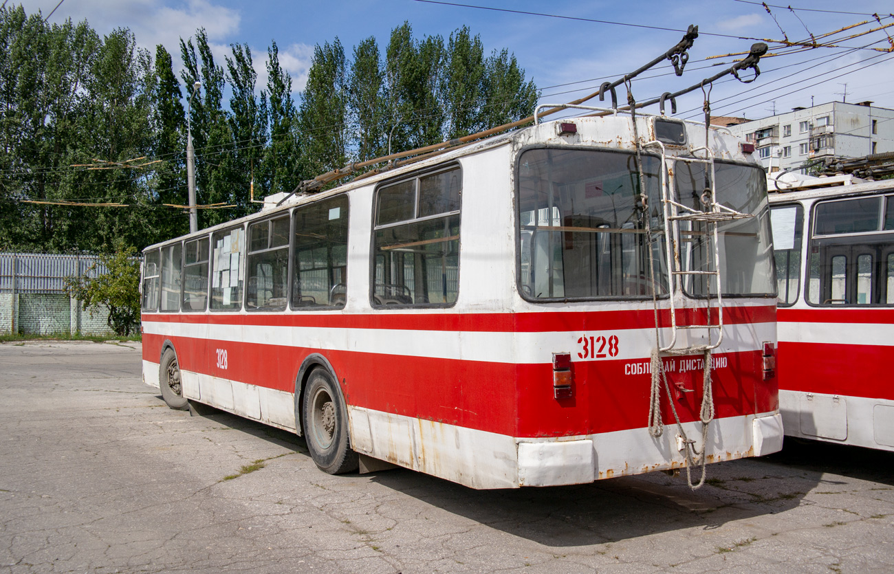Самара, ЗиУ-682В-012 [В0А] № 3128; Самара — Троллейбусное депо № 3