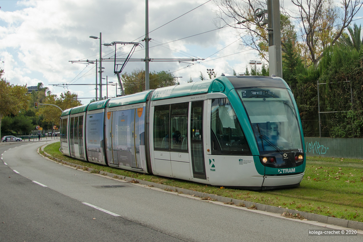 Барселона, Alstom Citadis 302 № 22
