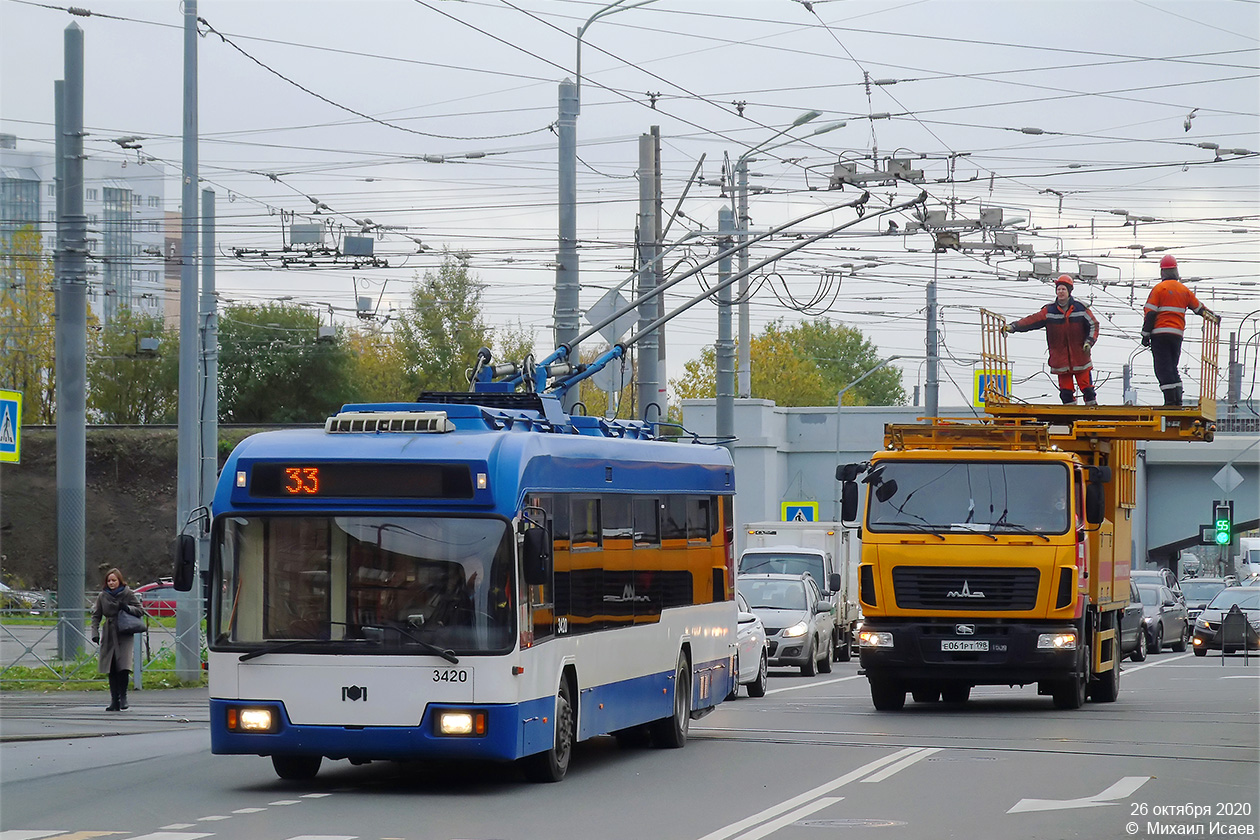 Санкт-Петербург, БКМ 321 № 3420