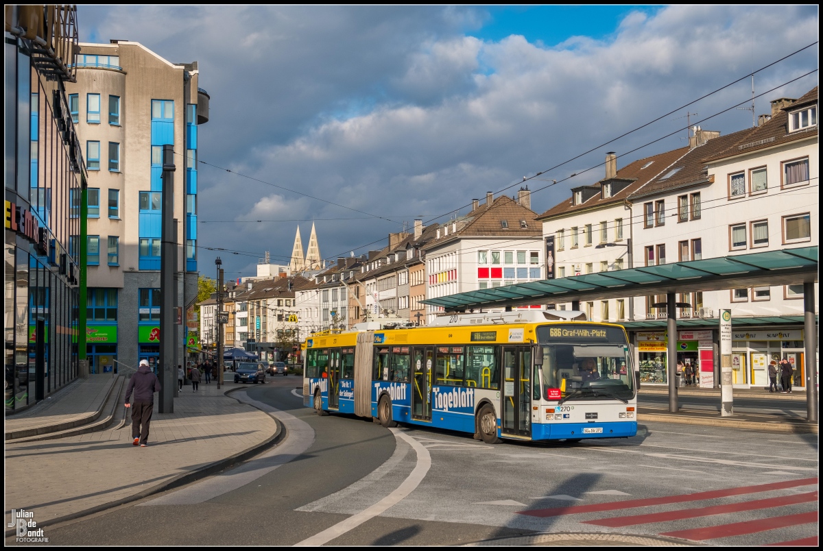 Золинген, Van Hool AG 300T № 270