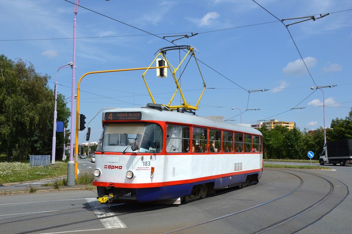Olomouc, Tatra T3R.P № 183