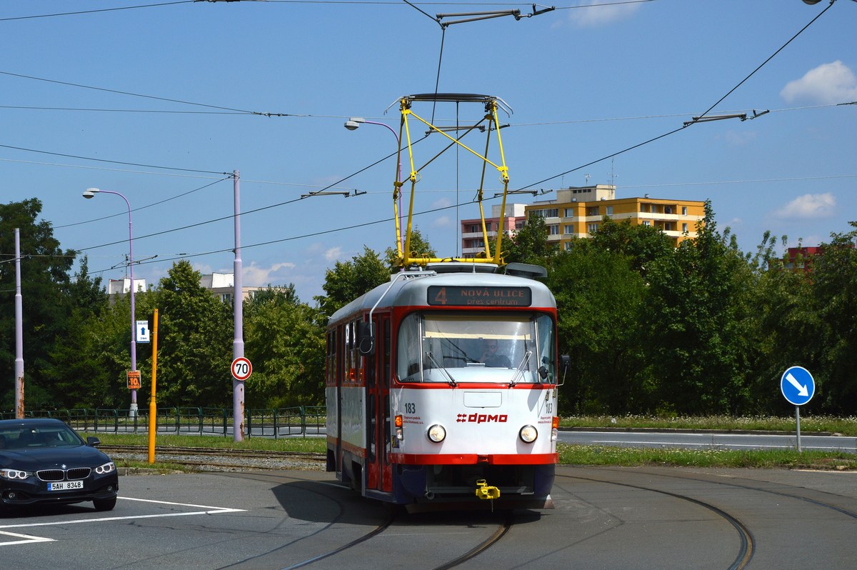 Olomouc, Tatra T3R.P № 183