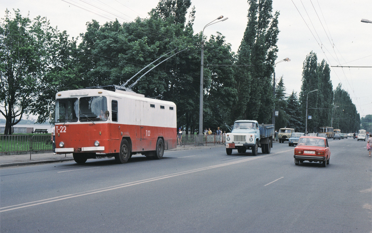 Днепр, КТГ-1 № Т-22; Днепр — Исторические фотографии: Серии иностранных авторов