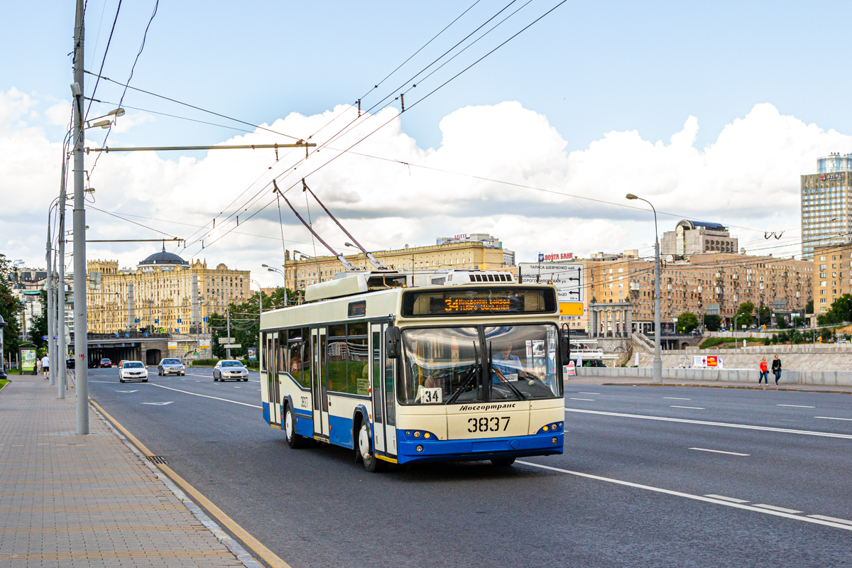 Москва, СВАРЗ-МАЗ-6235.00 № 3837