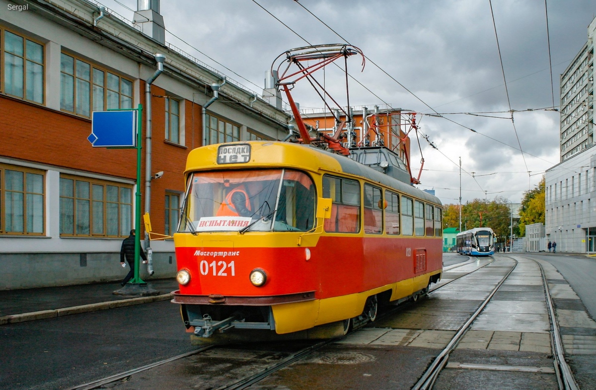 Moskau, Tatra T3SU (2-door) Nr. 0121; Moskau, 71-931M “Vityaz-M” Nr. 31286