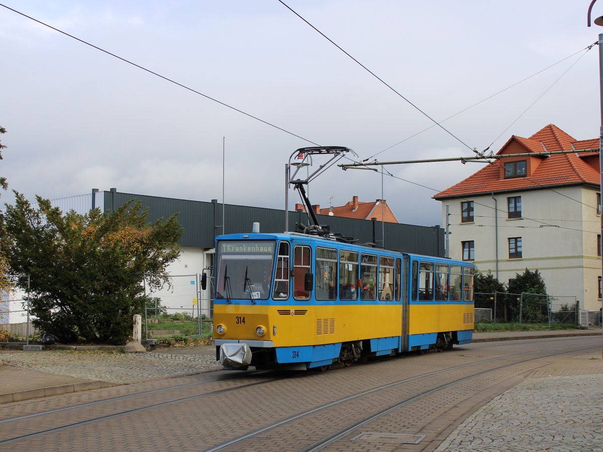 Гота, Tatra KT4DC № 314