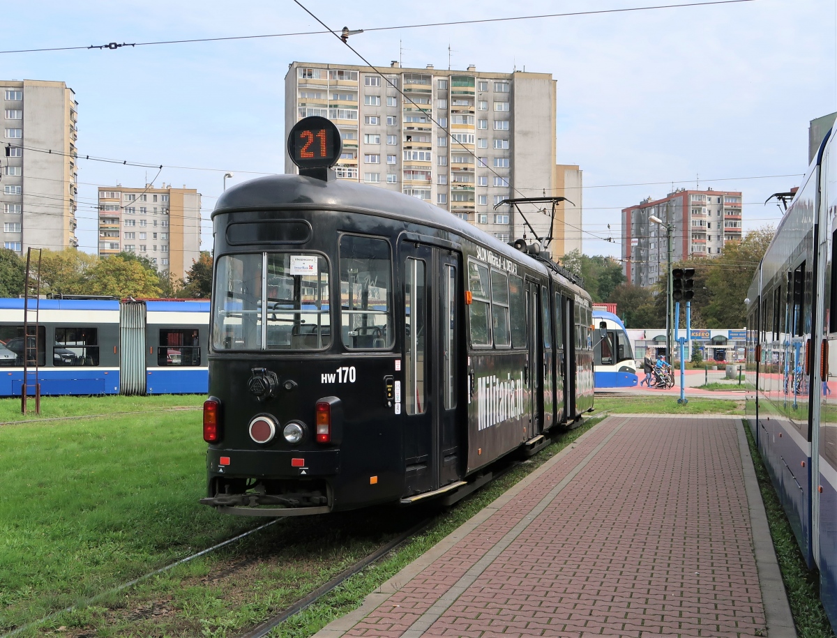 Краків, SGP Type E1 № HW170