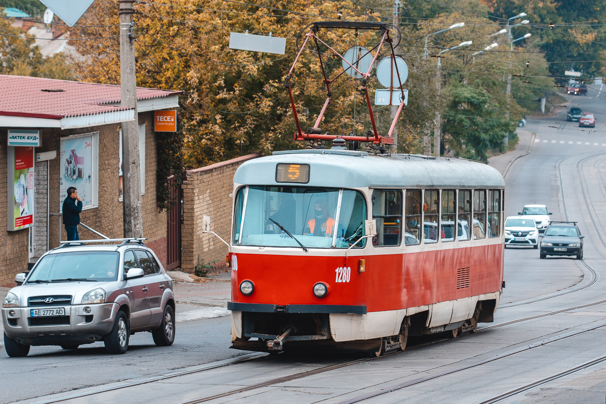 Днепр, Tatra T3SU № 1280