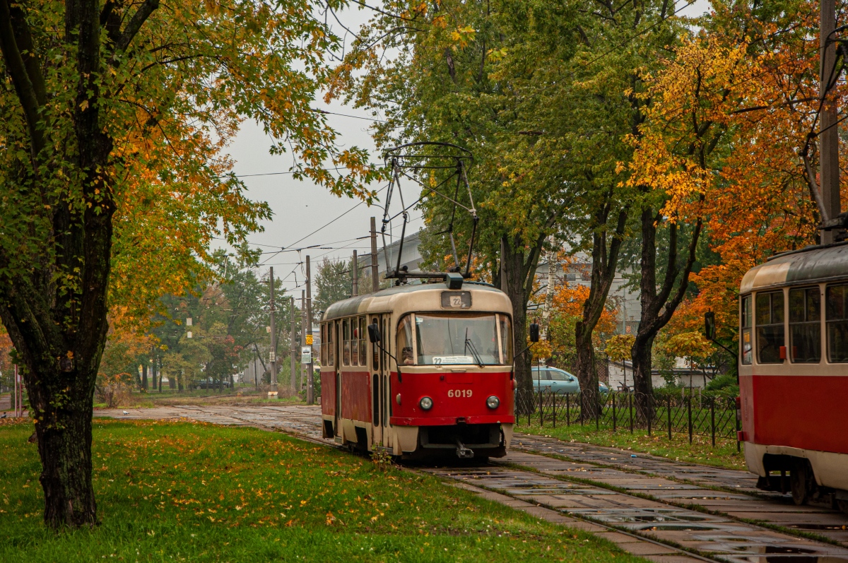 Киев, Tatra T3SU № 6019
