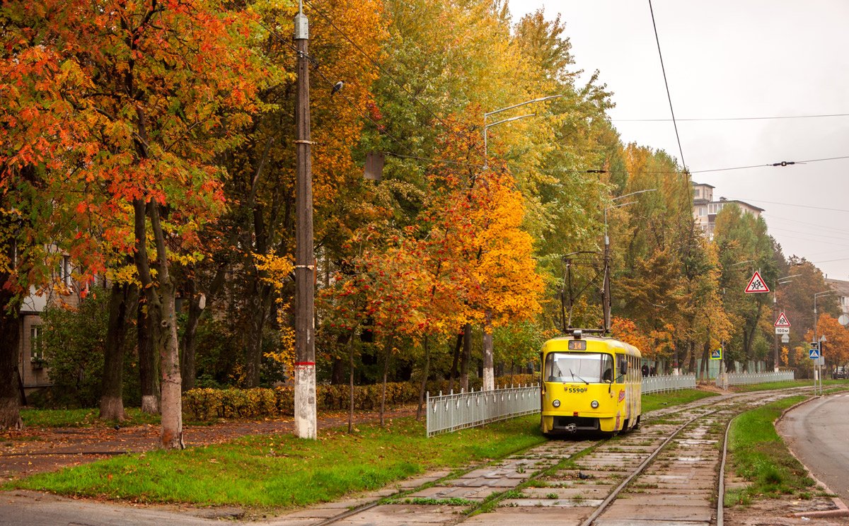 Киев, Tatra T3SU № 5590