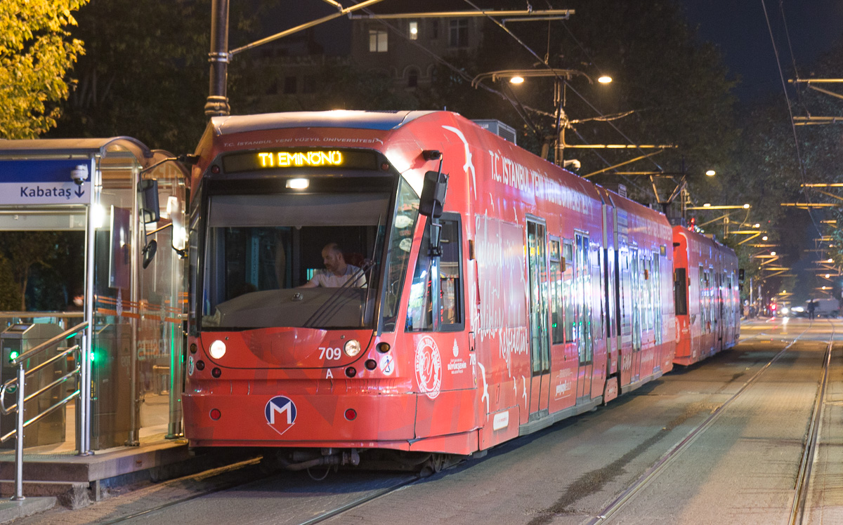 Стамбул, Bombardier Flexity Swift № 709