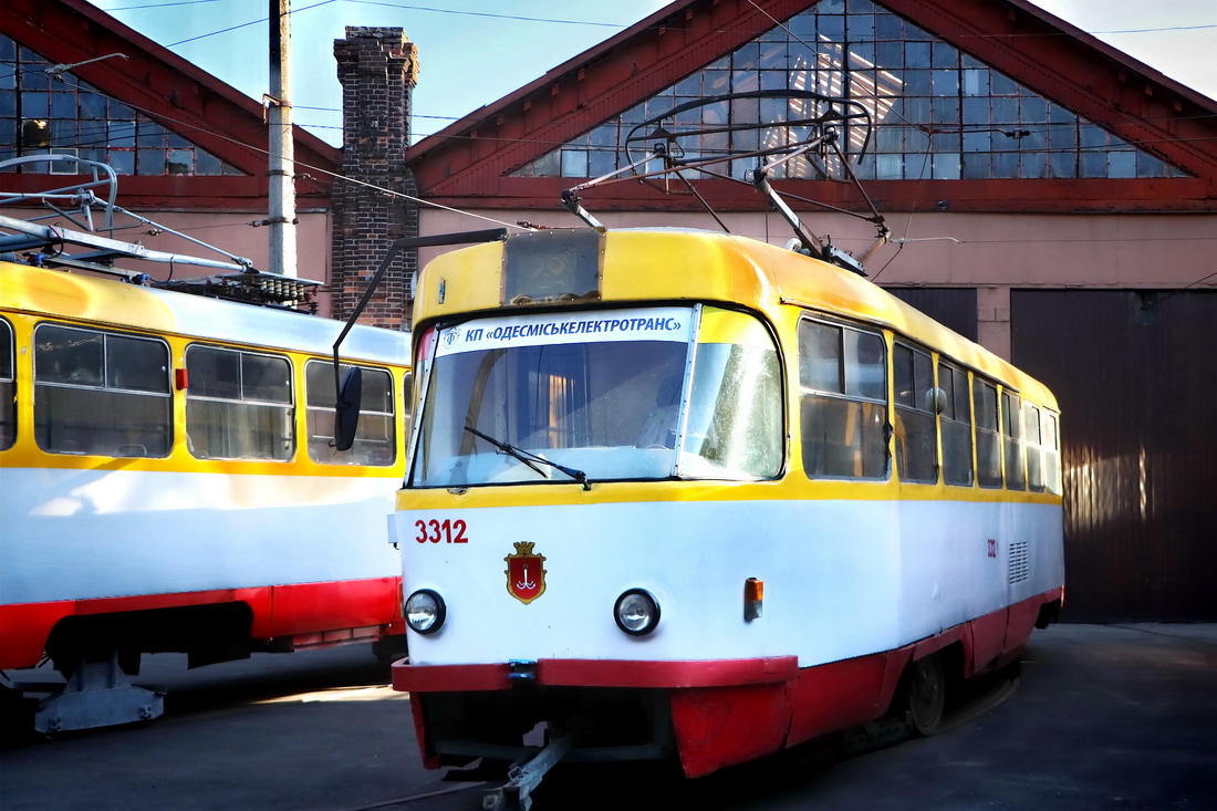 Odesa, Tatra T3R.P № 3312