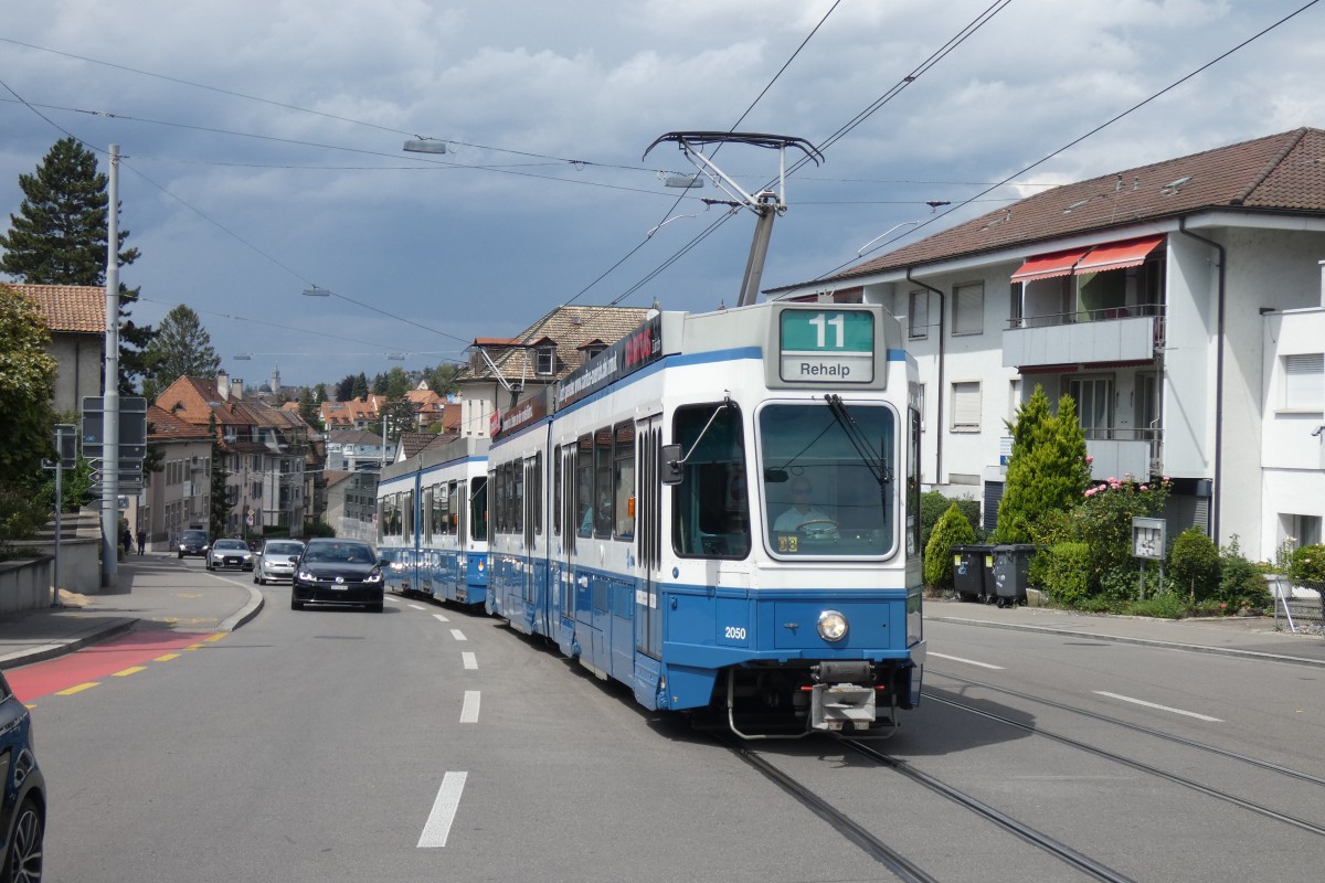 Цюрих, SWP/SIG/BBC Be 4/6 "Tram 2000" № 2050