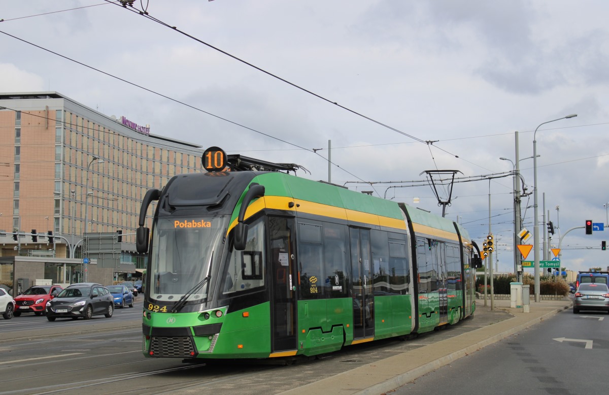 Poznań, Modertrans Moderus Gamma LF 03 AC BD № 924 Poznań, Modertrans Moderus Gamma LF 03 AC BD № 924