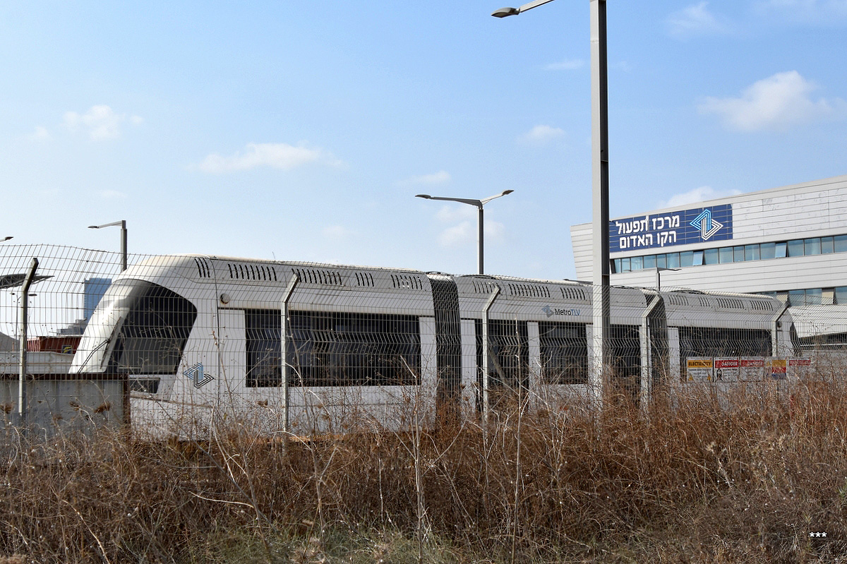 Tel-Aviv-Jaffa — Construction of the red line Light Rail