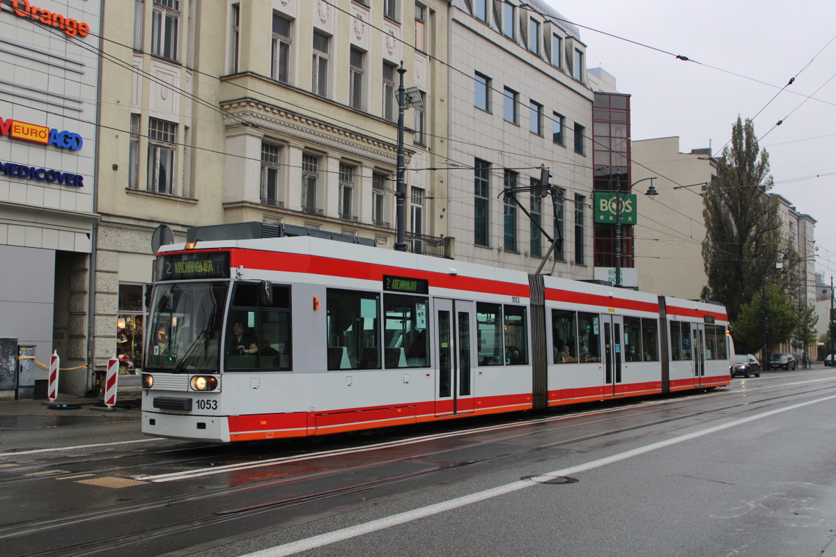 Łódź, Duewag MGT6D № 1053