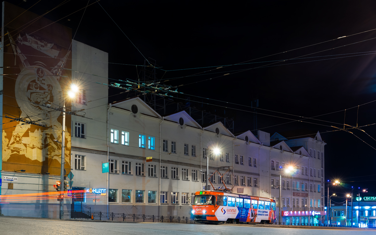 Ижевск, Tatra T3SU мод. Ижевск № 1011