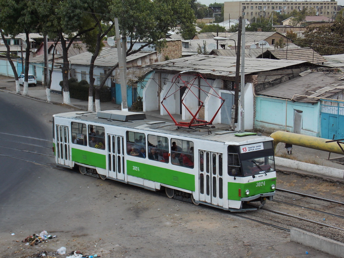 Ташкент, Tatra T6B5SU № 3024