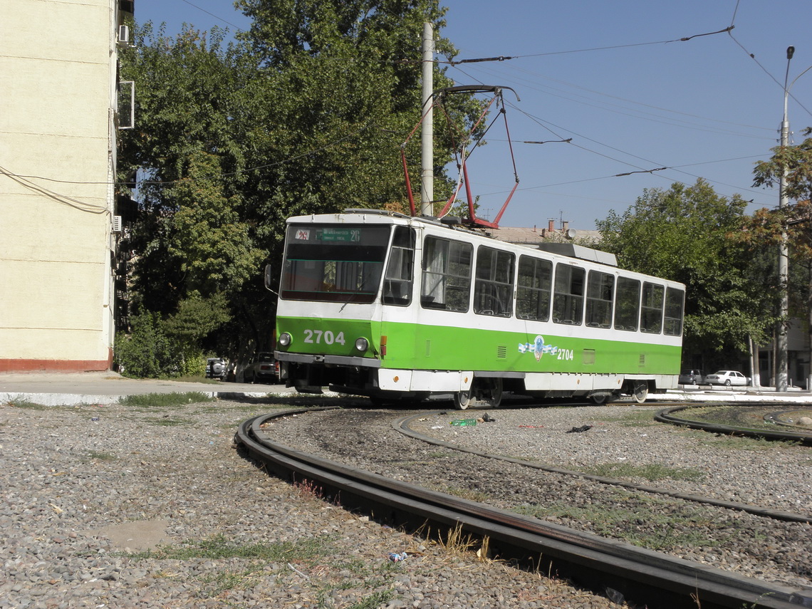Taszkent, Tatra T6B5SU Nr 2704