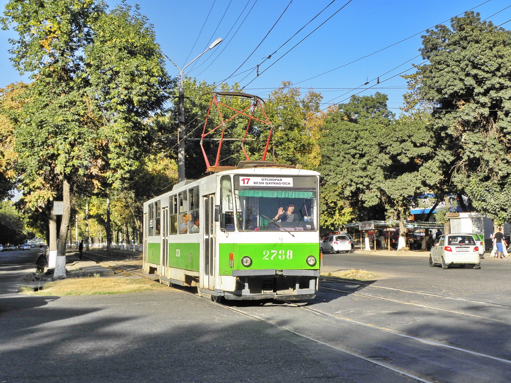Ташкент, Tatra T6B5SU № 2738