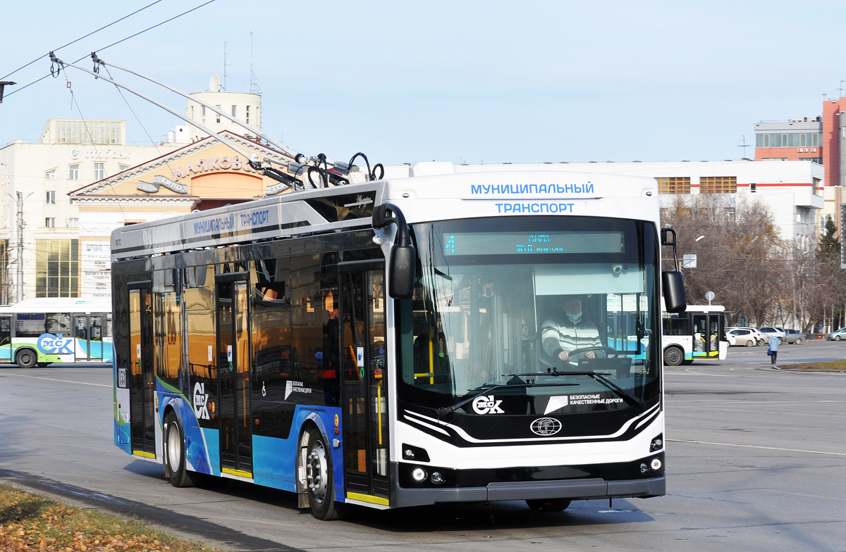 Омск, ПКТС-6281.00 «Адмирал» № 153; Омск — 01.11.2020 — Презентация троллейбусов ПКТС 6281 Адмирал Омск, ПКТС-6281.00 «Адмирал» № 153; Омск — 01.11.2020 — Презентация троллейбусов ПКТС 6281 Адмирал