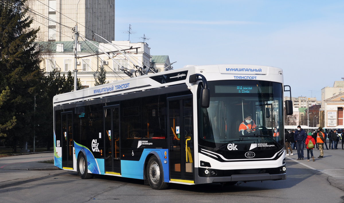 Омск, ПКТС-6281.00 «Адмирал» № 158; Омск — 01.11.2020 — Презентация троллейбусов ПКТС 6281 Адмирал Омск, ПКТС-6281.00 «Адмирал» № 158; Омск — 01.11.2020 — Презентация троллейбусов ПКТС 6281 Адмирал