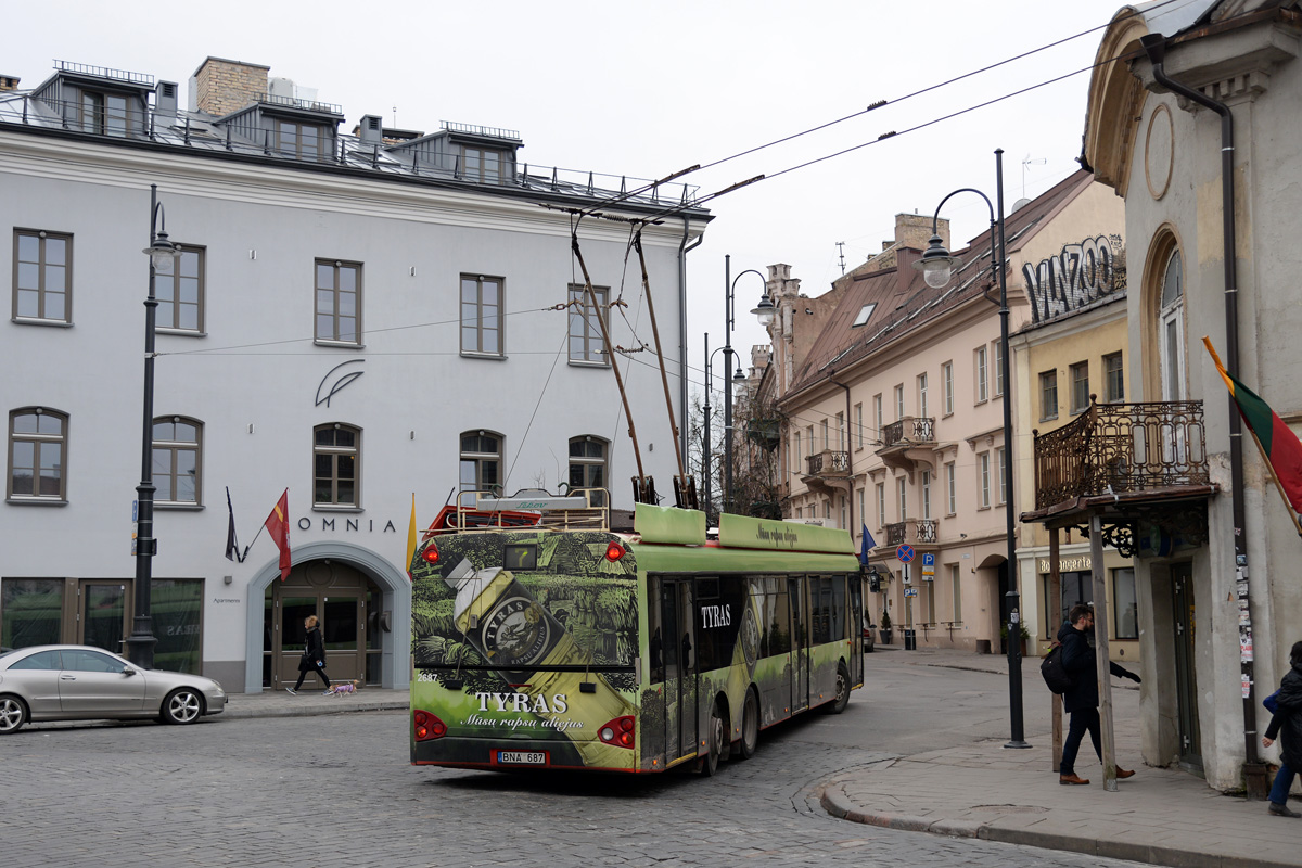 Vilnius, Solaris Trollino II 15 AC № 2687