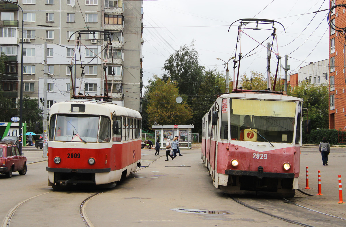 Нижний Новгород, Tatra T3SU № 2609; Нижний Новгород, Tatra T6B5SU № 2929