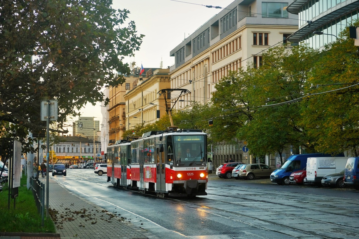 Брно, Tatra T6A5 № 1225