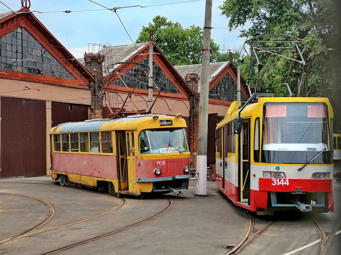 Одесса, Tatra T3SU (двухдверная) № РС-2; Одесса, T3 КВП Од № 3144
