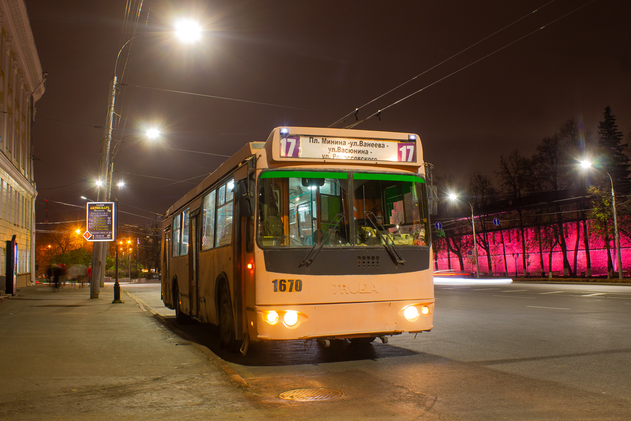 Нижний Новгород, ЗиУ-682Г-016.03 № 1670