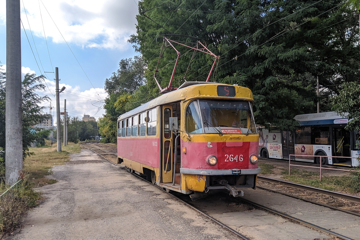 Волгоград, Tatra T3SU (двухдверная) № 2646