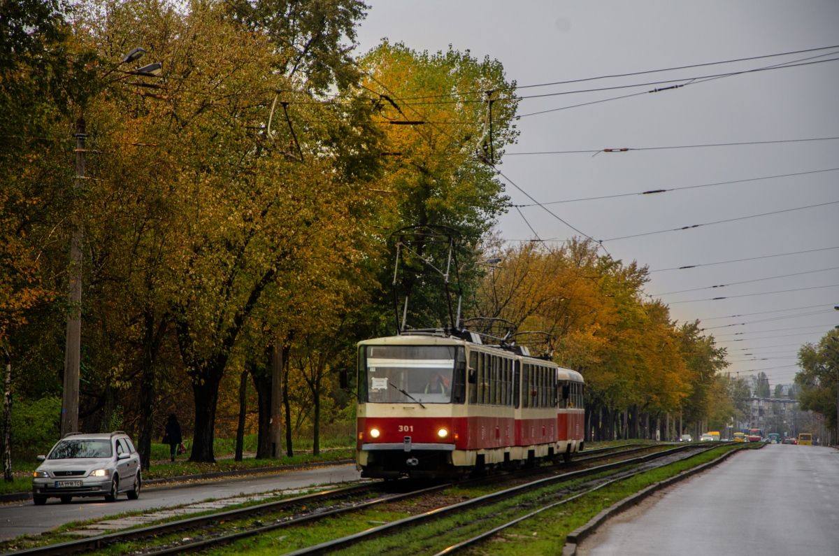 Киев, Tatra T6B5SU № 301