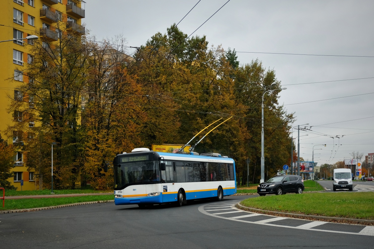 Острава, Solaris Trollino II 12 AC № 3702