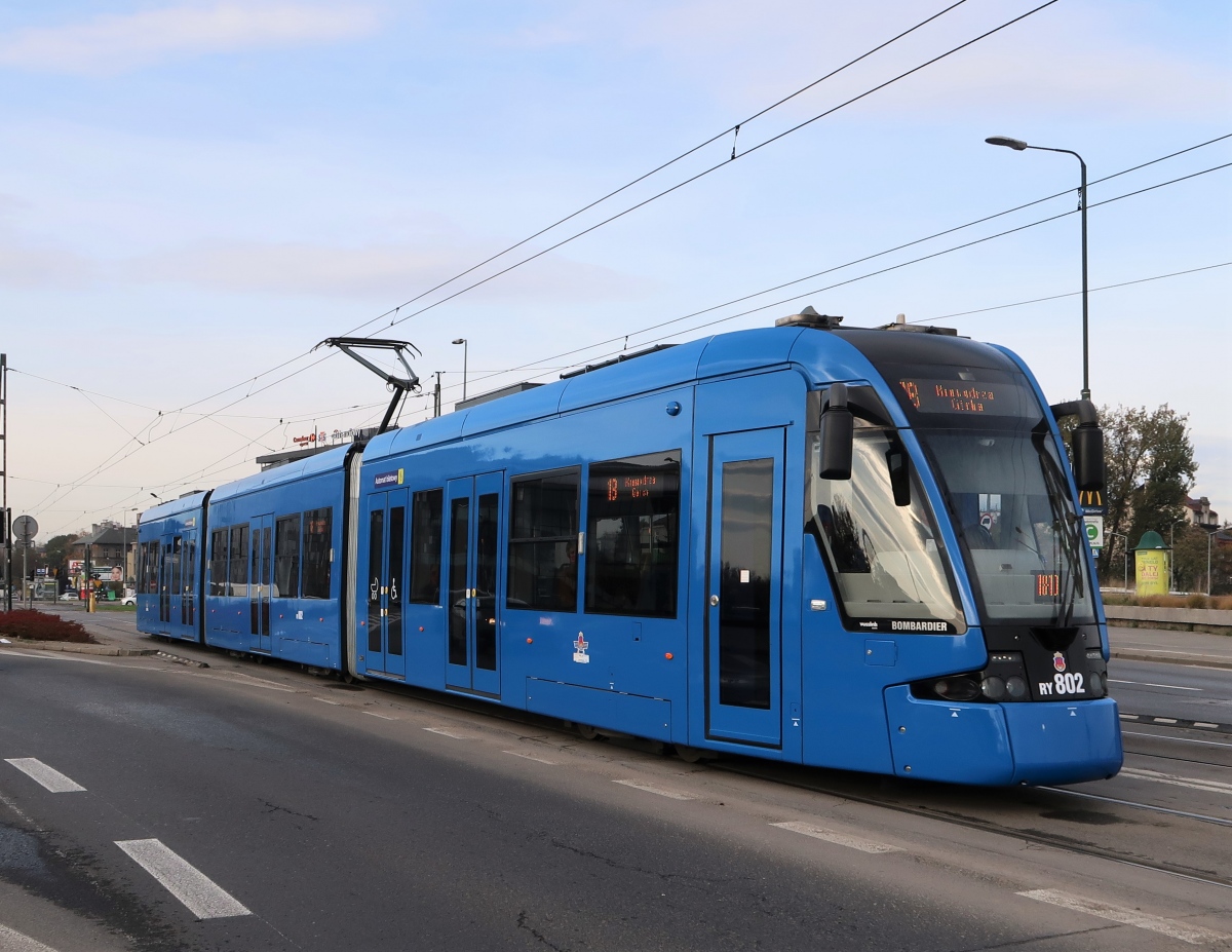 Краков, Bombardier NGT8 № RY802