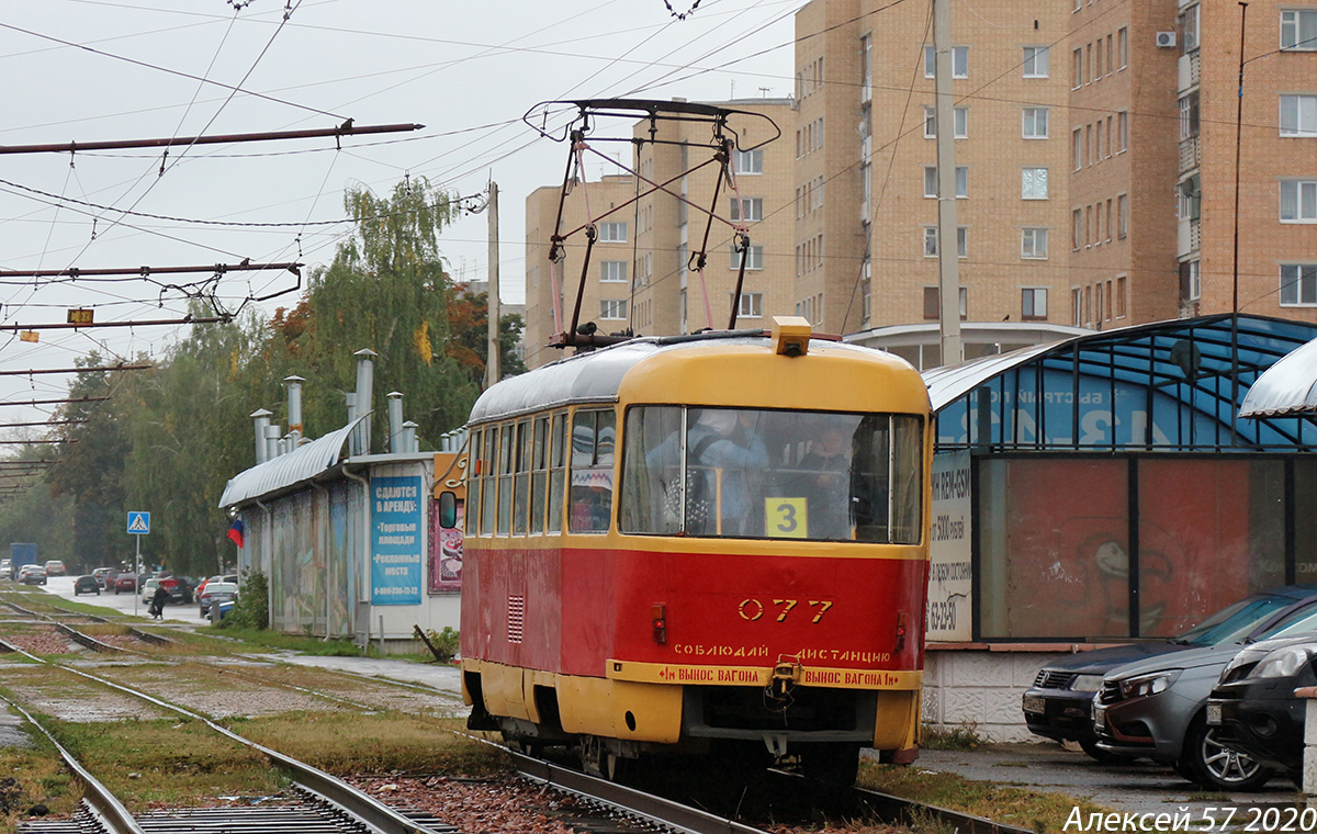 Орёл, Tatra T3SU № 077
