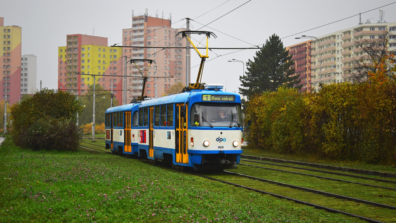 Острава, Tatra T3R.P № 995