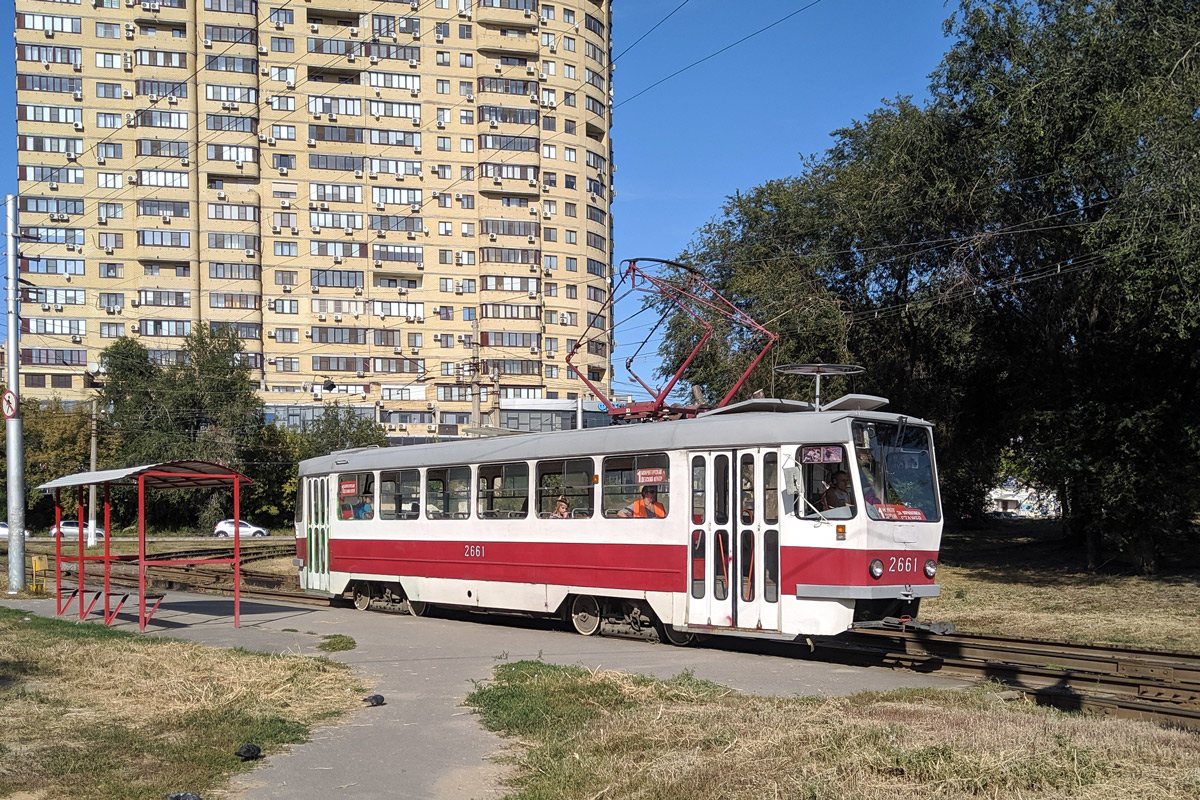 Volgograd, Tatra T3SU mod. VZSM # 2661