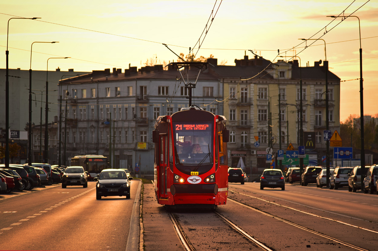 Верхньосілезька агломерація, Konstal 105N-HF11AC № 664