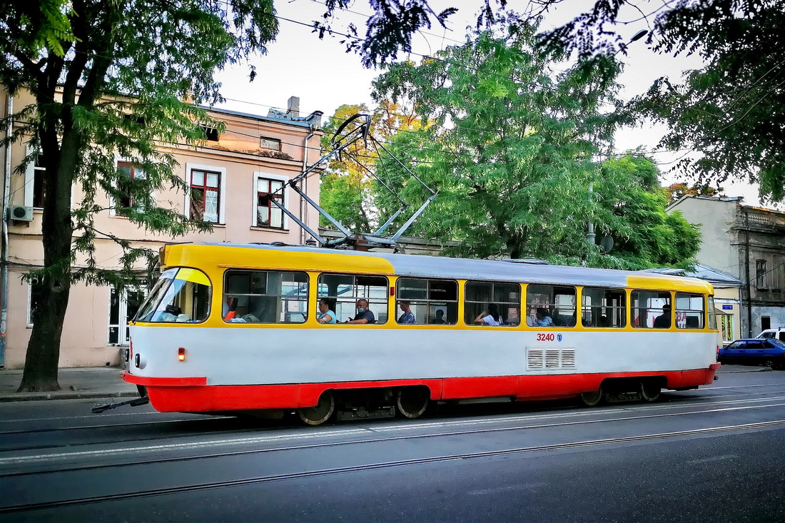 Одесса, Tatra T3R.P № 3240