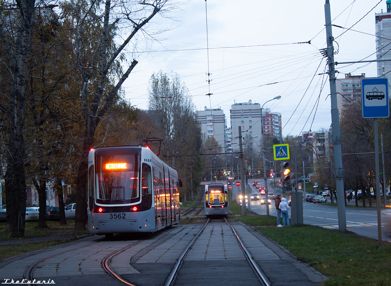 Москва, 71-414 (Pesa Fokstrot) № 3562