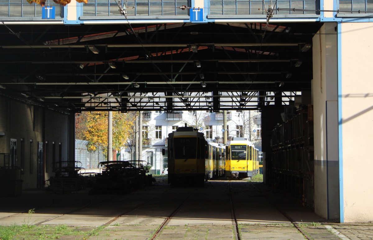 Берлин, Tatra KT4DM № 6074; Берлин, Tatra KT4DM № 6167
