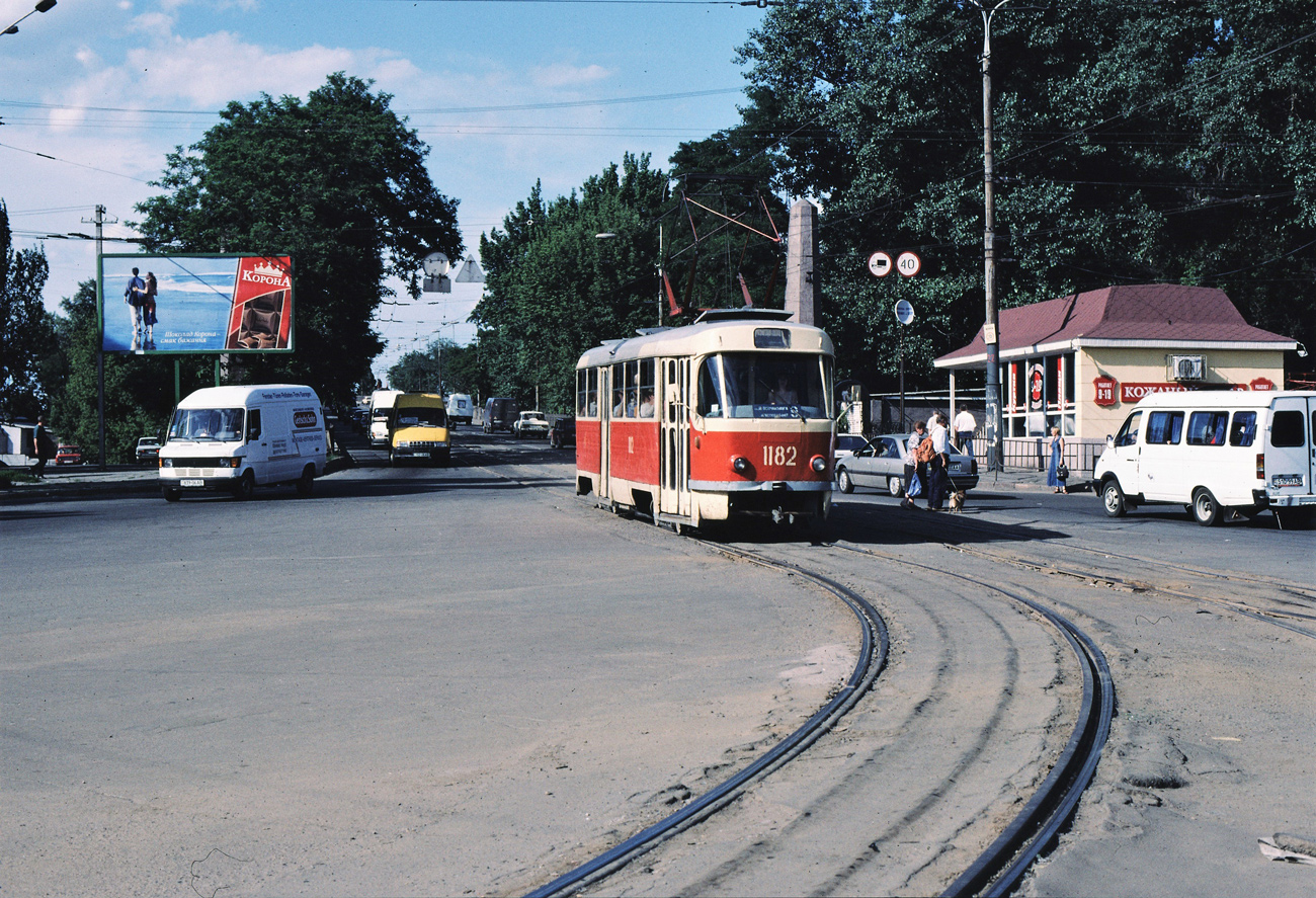 Днепр, Tatra T3SU № 1182; Днепр — Исторические фотографии: Серии иностранных авторов