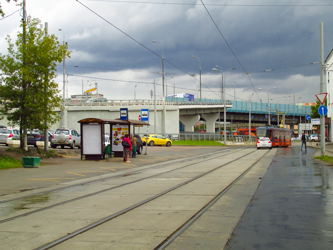 Moskva — Stops, platforms, waiting pavilions at stops; Moskva — Trаm lines: Central Administrative District